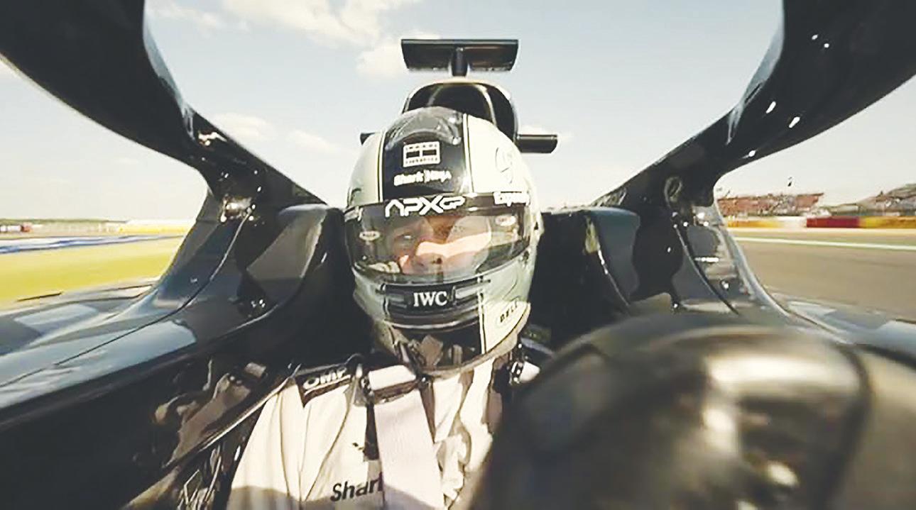 F1 movie star Pitt finally gets to drive a Formula One car