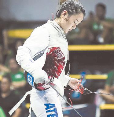 Esteban wins silver medal in African fencing tilt