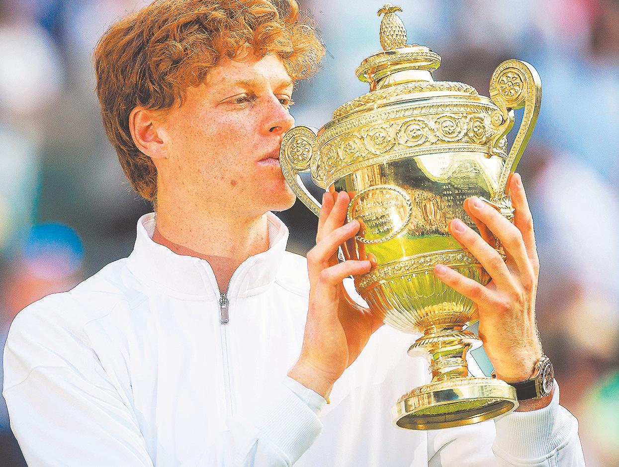 Sinner dethrones Alcaraz to capture first Wimbledon title