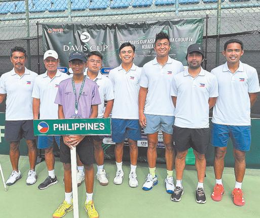 PHL eyes Davis Cup Group III after blasting Indonesia