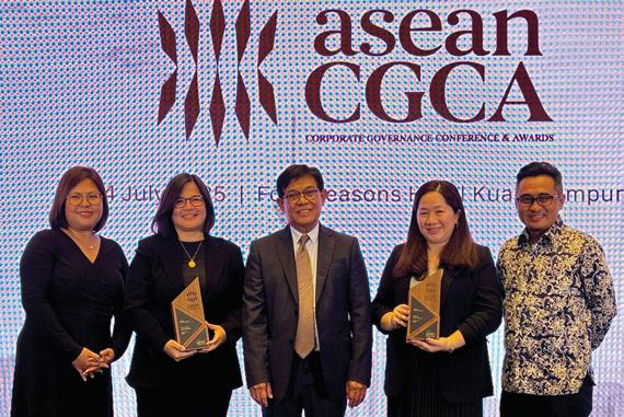 Ayala Corp. recognized for governance at ASEAN CGCA 2025