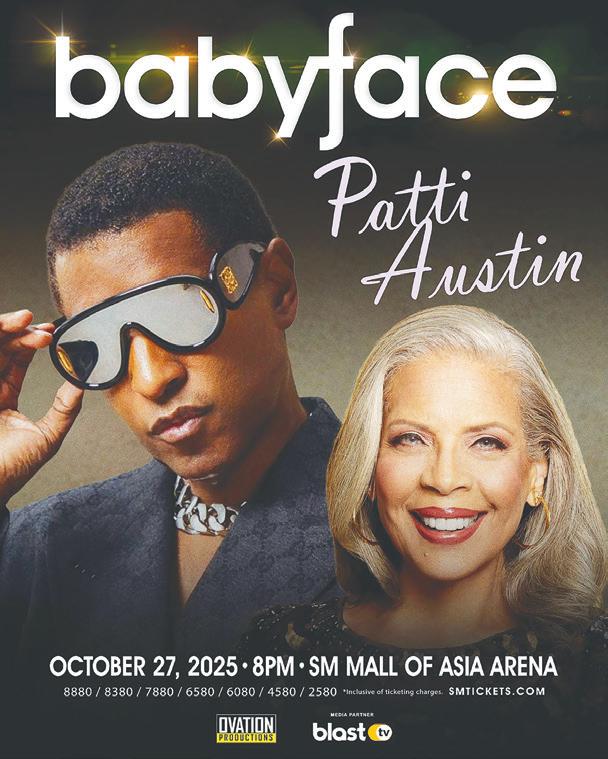 R&B icons Babyface and Patti Austin to share a stage in Manila