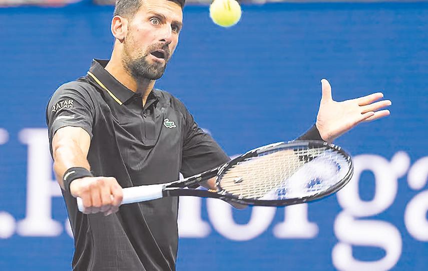 Novak Djokovic makes Grand Slam history with commanding US Open win over Jan-Lennard Struff