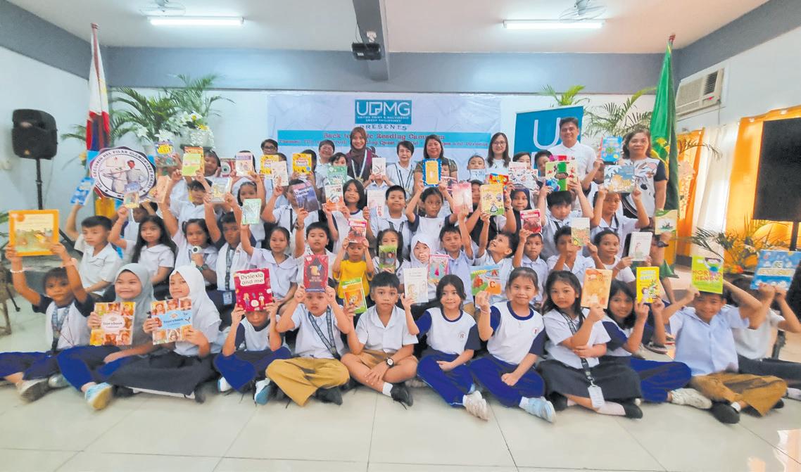 United Print and Multimedia Group's reading campaign commences at Gen. Gregorio Del Pilar Elementary School