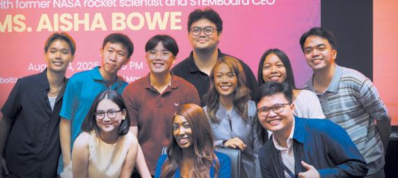 Former NASA engineer shares journey with Aboitiz scholars