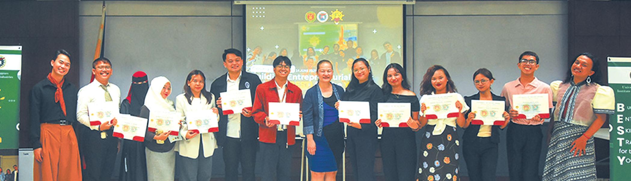 UP program trains young entrepreneurs under ‘BEST for the Youth' initiative