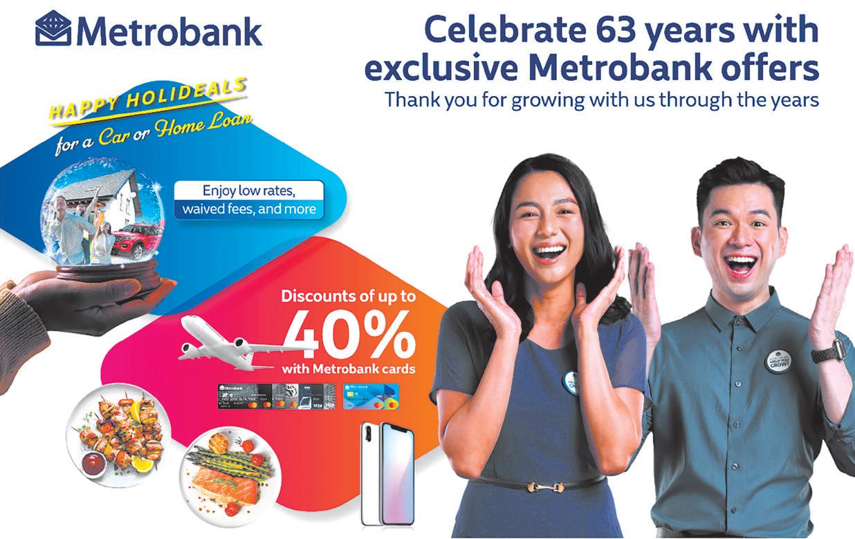 Join Metrobank’s anniversary celebration with exclusive dining, travel, shopping, and saving deals this September