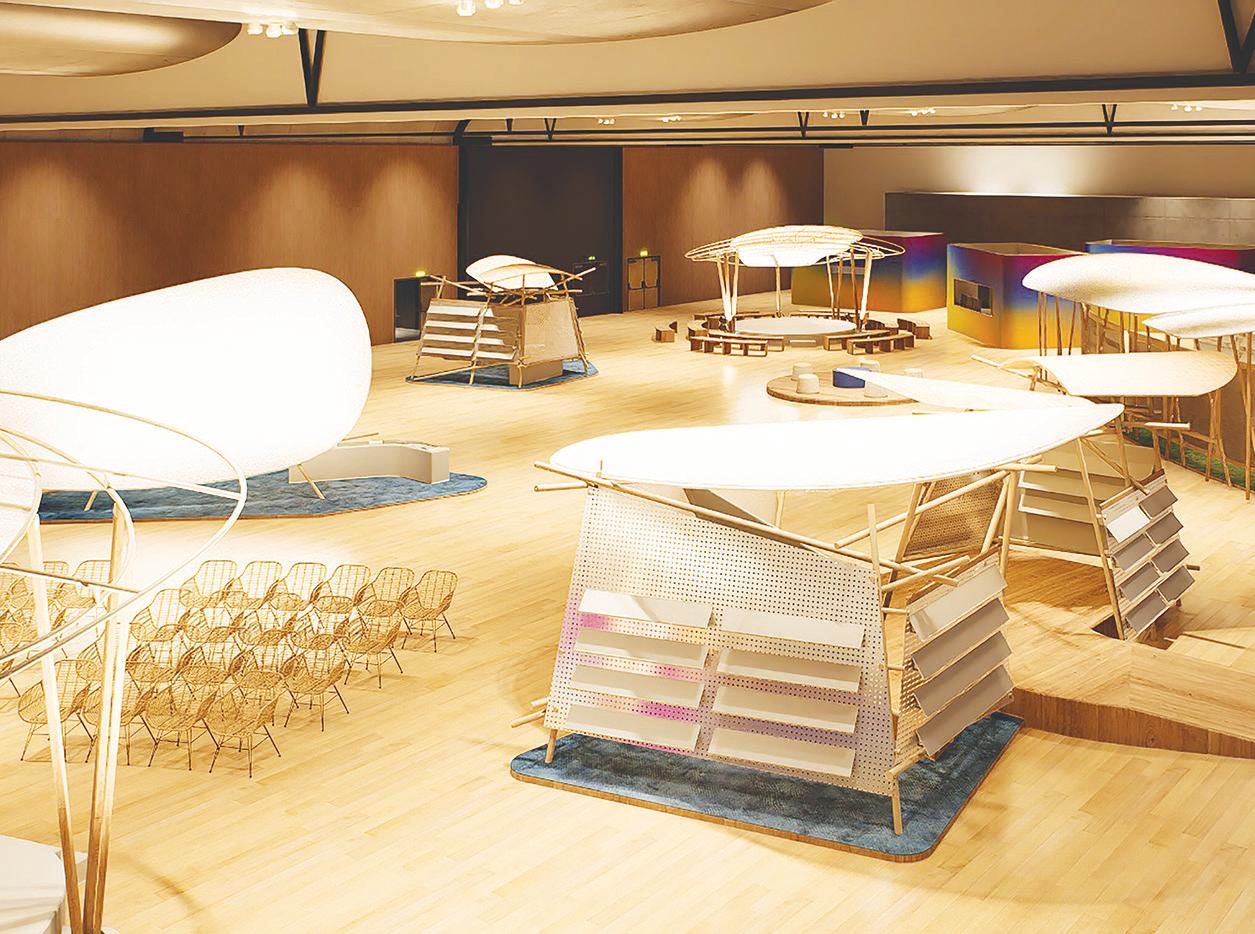 Imagination peoples the air