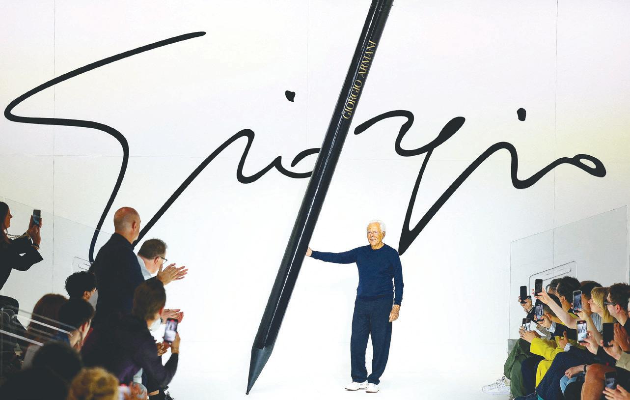 In surprise twist, Armani’s will sets stage for sale of fashion empire