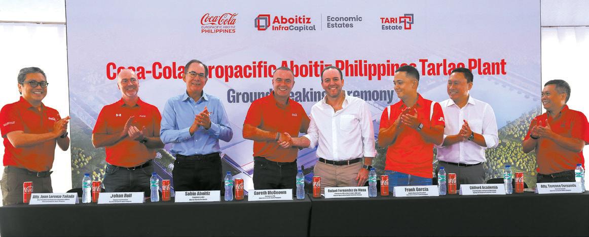 Aboitiz Equity Ventures welcomes Coca-Cola to TARI Estate