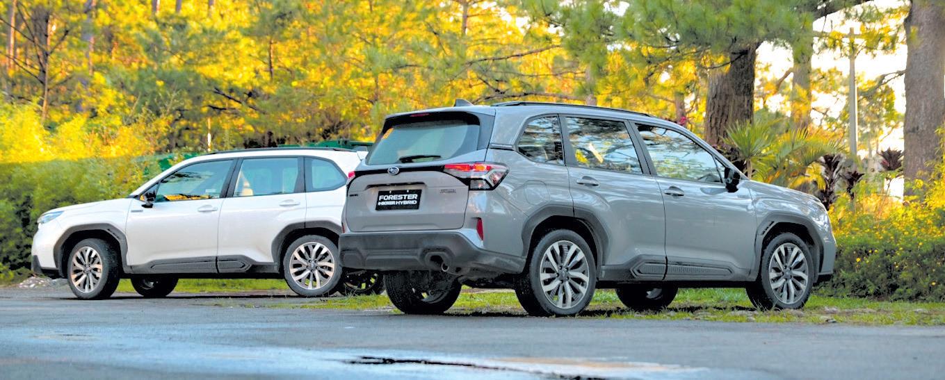 The Subaru Forester goes hybrid