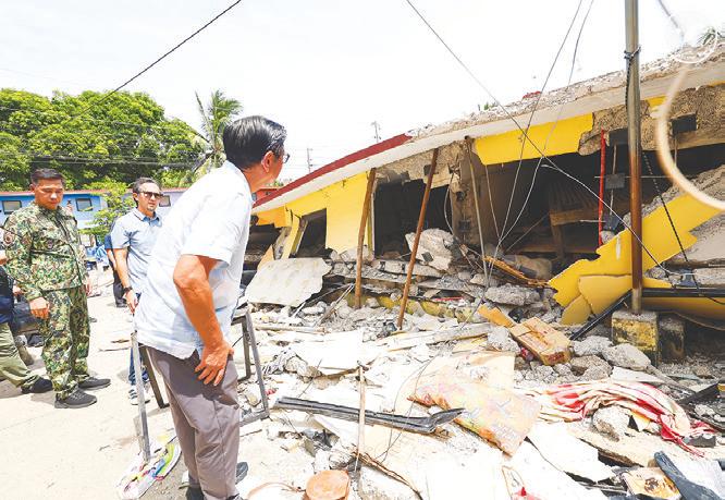 Cebu to get P200M in aid after deadly quake; President orders quick rehab