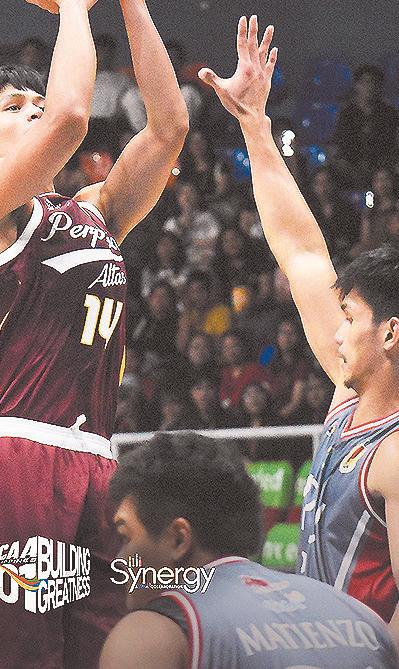 UPHSD beats Lyceum, 73-61, shares NCAA lead