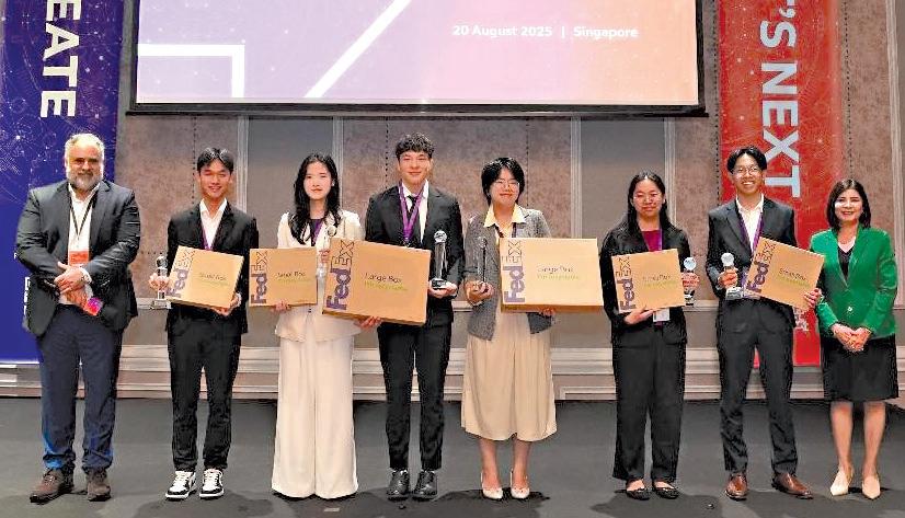 Filipino student joins winners of 2025 FedEx/JA International Trade Challenge Asia-Pacific