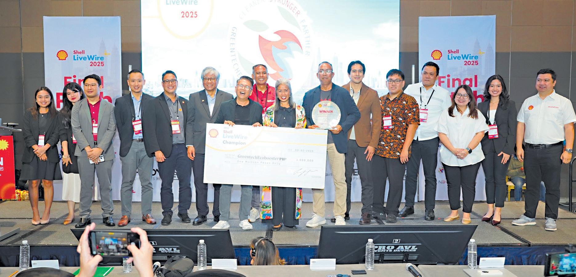 Greentech Ecobooster named Top Innovator, wins P1-M funding at Shell LiveWire Awards