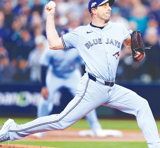 Pitcher Max Scherzer eyes World Series history as Blue Jays, Dodgers clash in pivotal Game 3