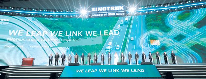 SINOTRUK finally takes the stage