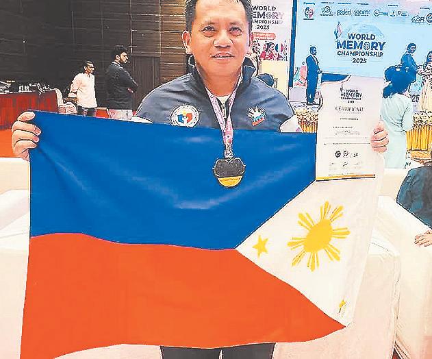 Robert Racasa settles for 9th place out of 190 at World Memory Championships in India