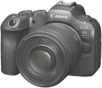Canon announces EOS R6 Mark III mirrorless camera