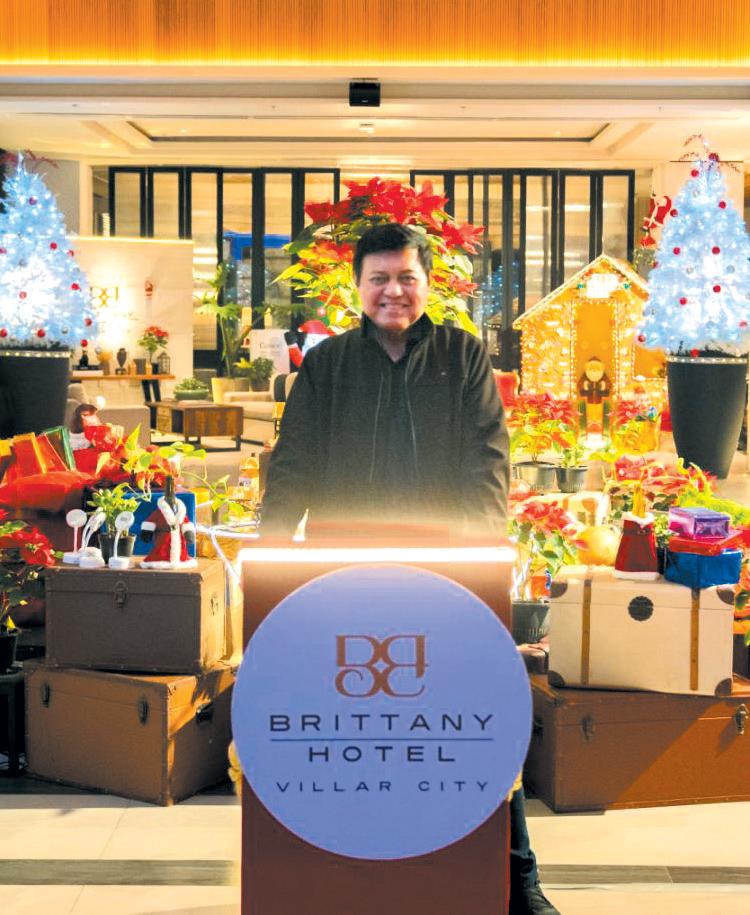 Brittany Hotel Villar City celebrates a White Christmas of elegance and sustainability