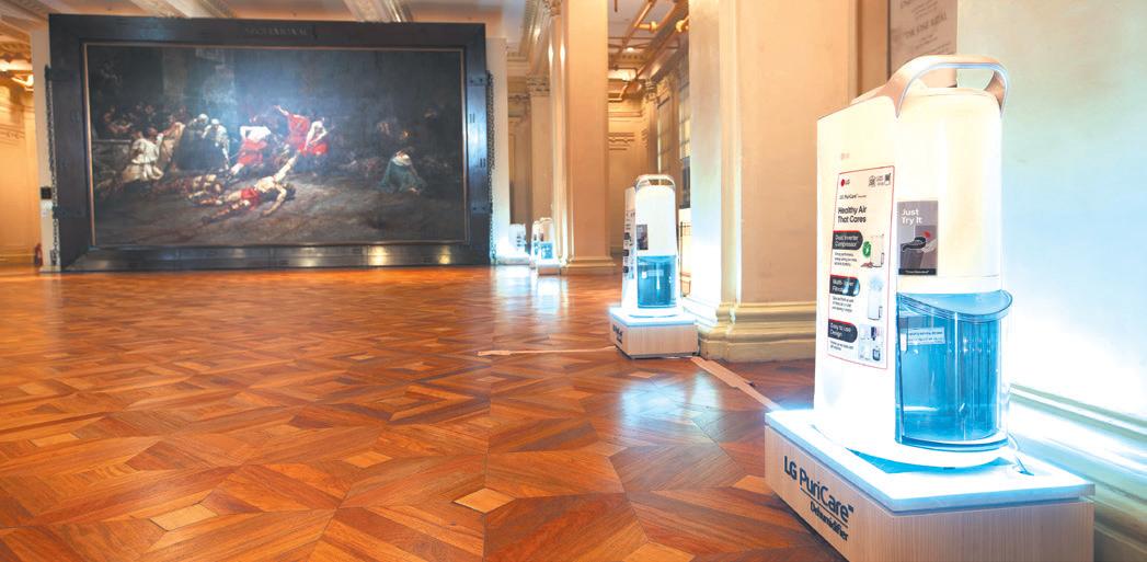 LG dehumidifiers champion conservation at National Museum