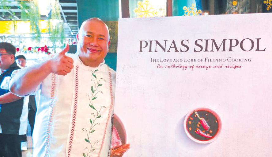 Chef Tatung launches Pinas Simpol: The Love and Lore of Filipino Cooking