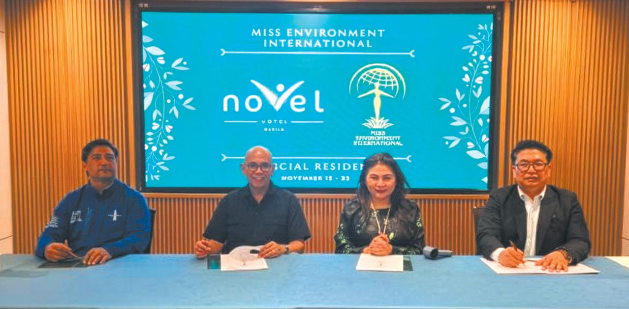Novel Hotel Manila named official residence of Miss Environment International 2025