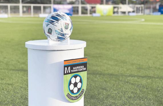 Federal Land opens first FIFA-standard football field in Marikina City
