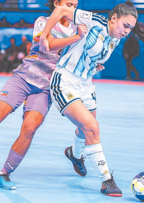 Argentina, Colombia dispute semis spot at futsal World Cup