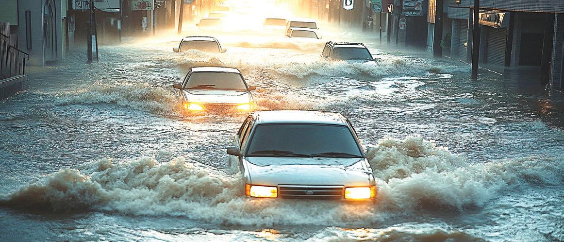 New megacities lie in the path of devastating floods