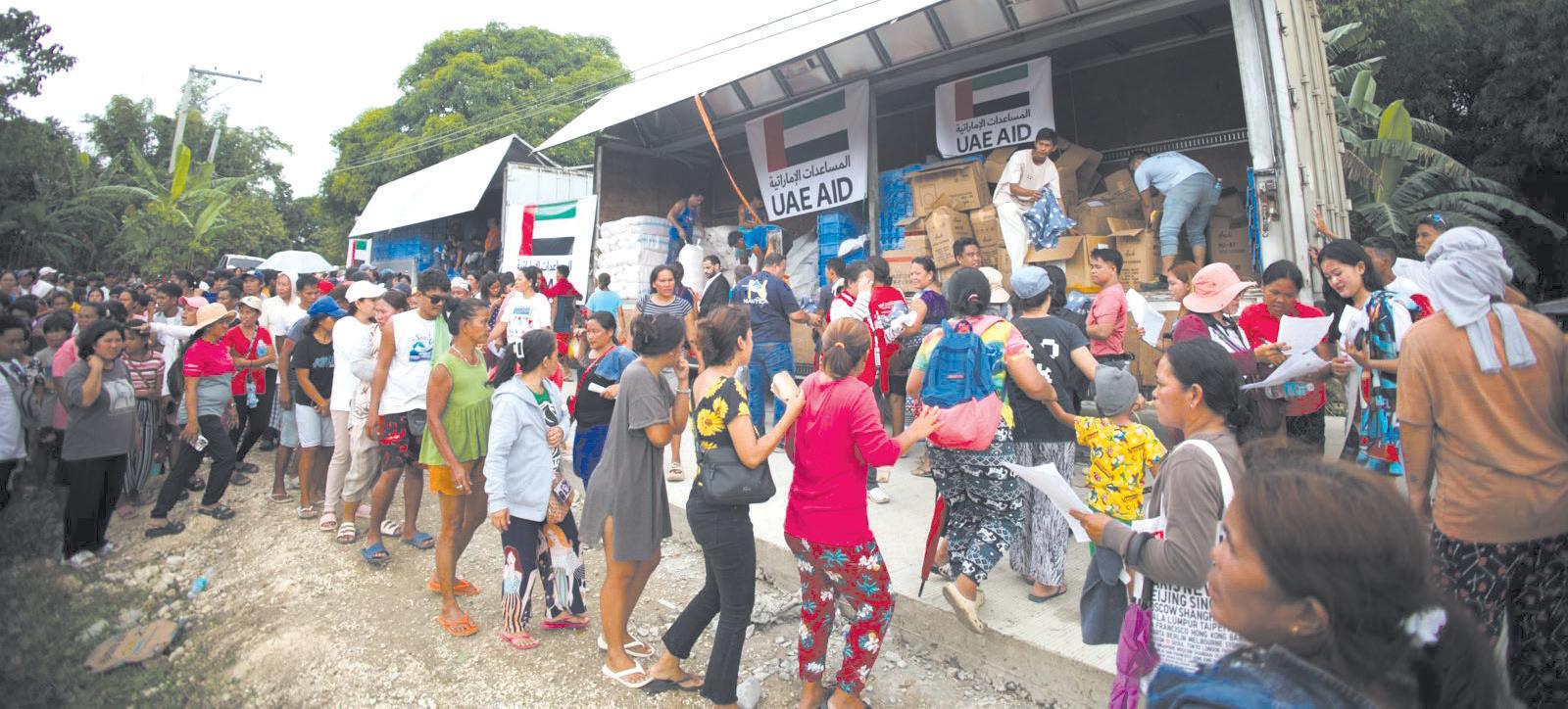 United Arab Emirates dispatches relief to Cebu earthquake victims