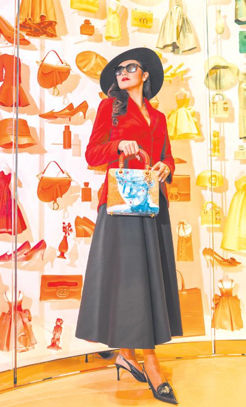 Filipina model, entrepreneur graces Dior Lady Art 10th anniversary cocktails