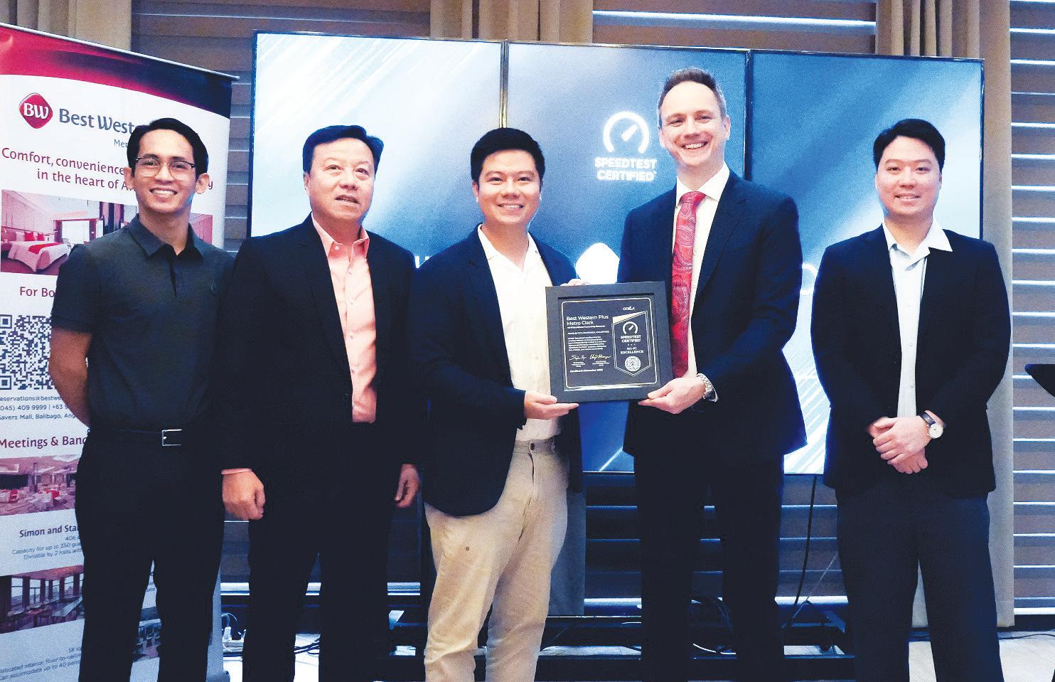 Best Western Plus Metro Clark achieves Ookla Speedtest Certified status