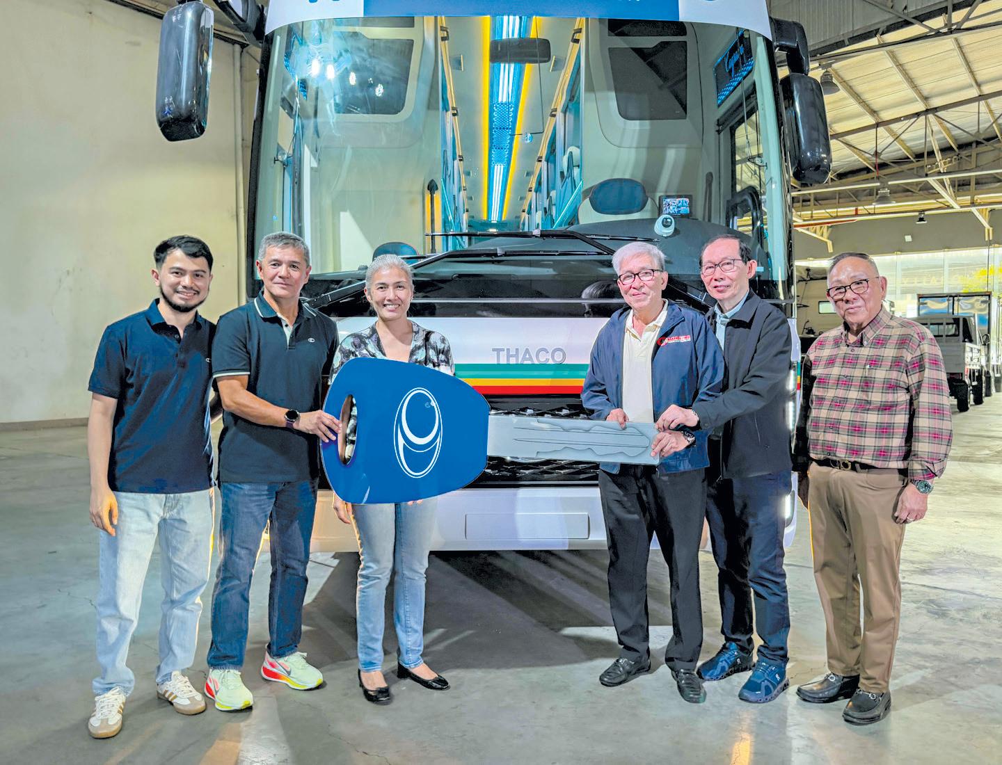 BJM hands over THACO sleeper buses to Cagsawa Travel and Tours ...