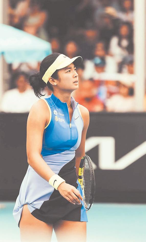 Alex Eala treated as rockstar in foiled AO main draw debut