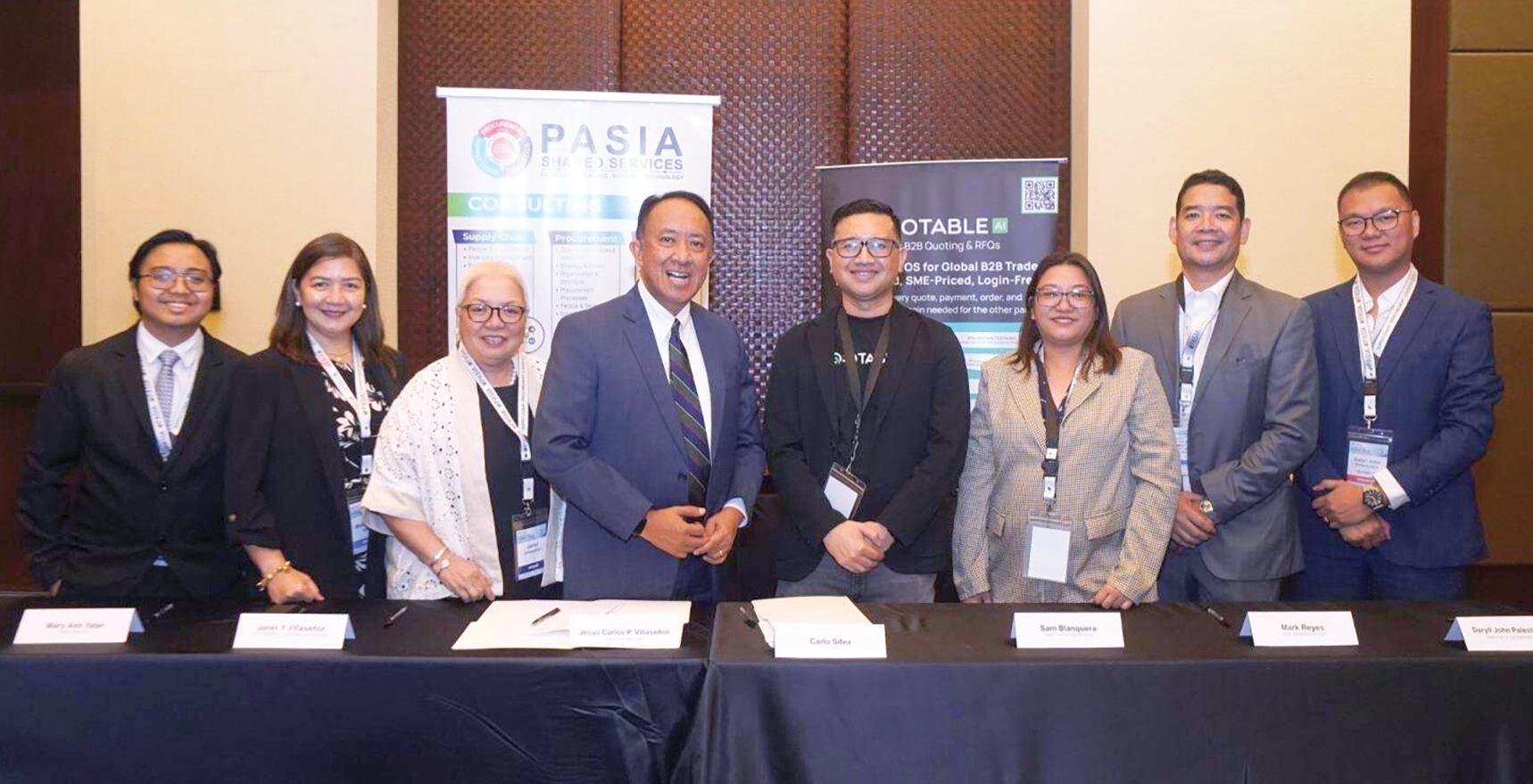 PASIA Shared Services collaborates with Quotable Al to modernize SMEs