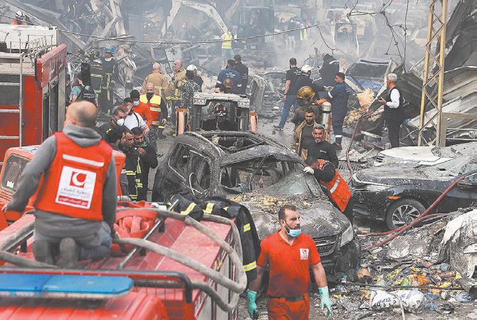 Israeli strikes pummel Lebanon, killing 250 in deadliest day of war