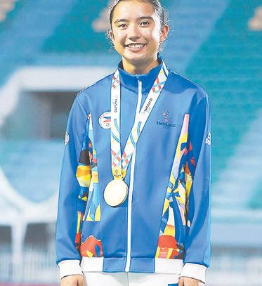 Naomi Cesar breaks national record in women's 800m