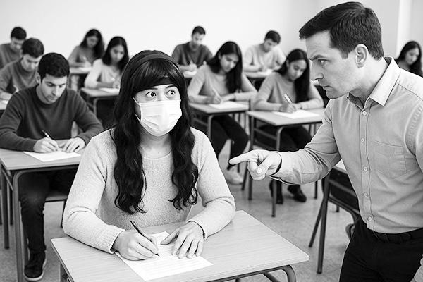 LALAKI SA CHINA, NAGBIHIS BABAE UPANG KUMUHA NG EXAM PARA SA ISANG BABAING ESTUDYANTE!