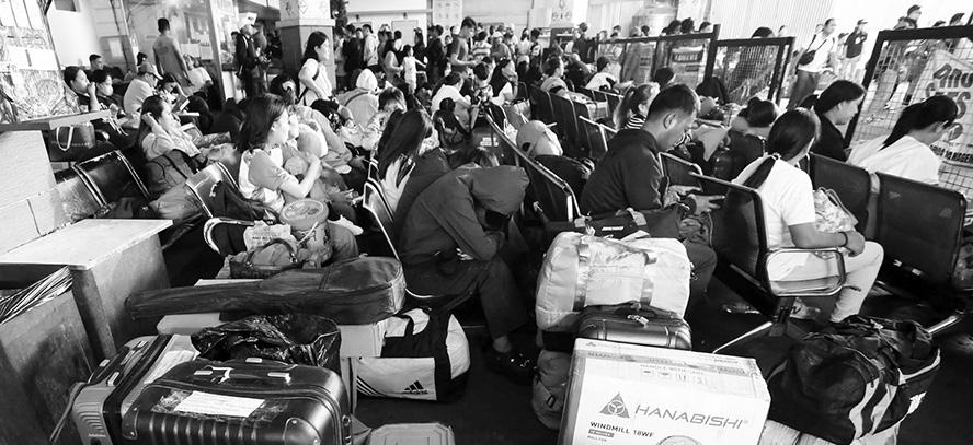 PNP, bantay-sarado sa Xmas ‘exodus’ sa transport hubs