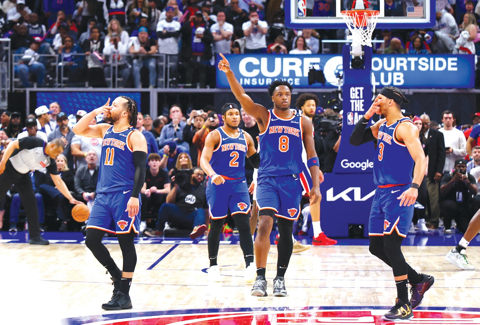 Knicks clinch series, Clippers force Game 7