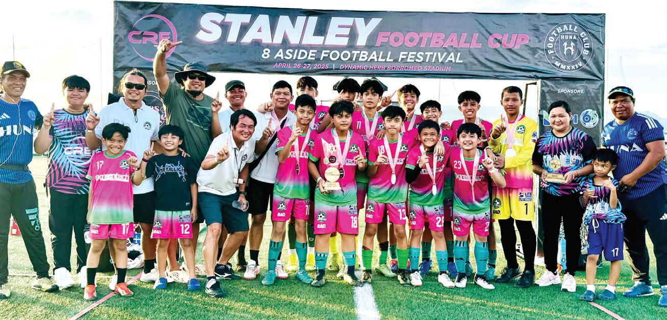 GIUSEPPE FC DOMINATES STANLEY FOOTBALL CUP 2025