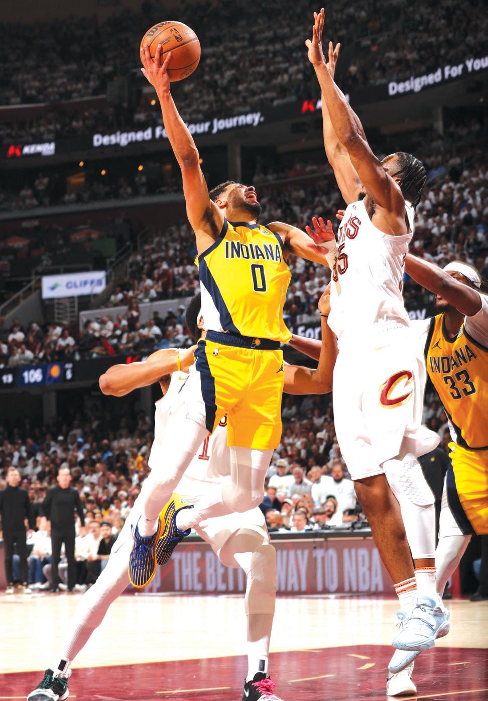 Haliburton's last-second triple lifts Pacers to 2-0 series lead