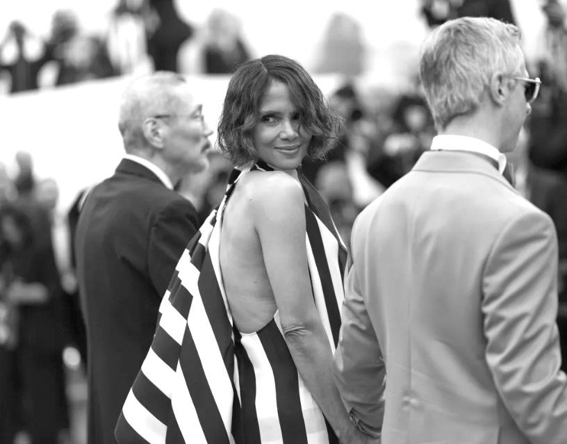 Halle Berry trips up on Cannes festival's new dress code