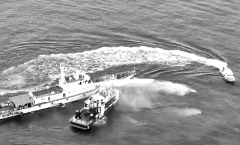 China blasts BFAR research vessel with water cannon