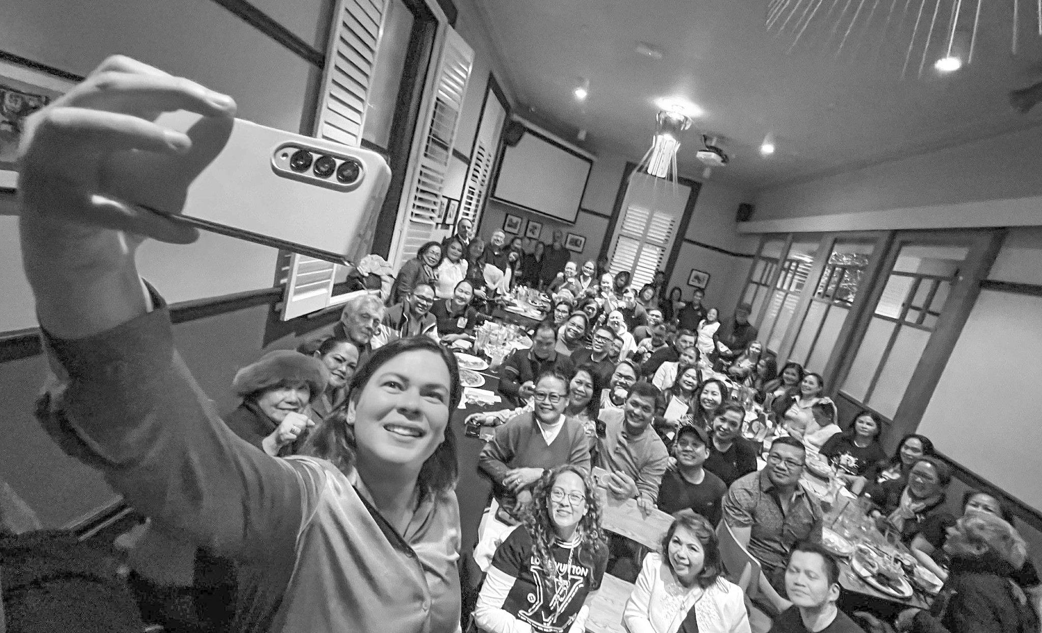 Sara asks Pinoys in Australia to support Rodrigo's release