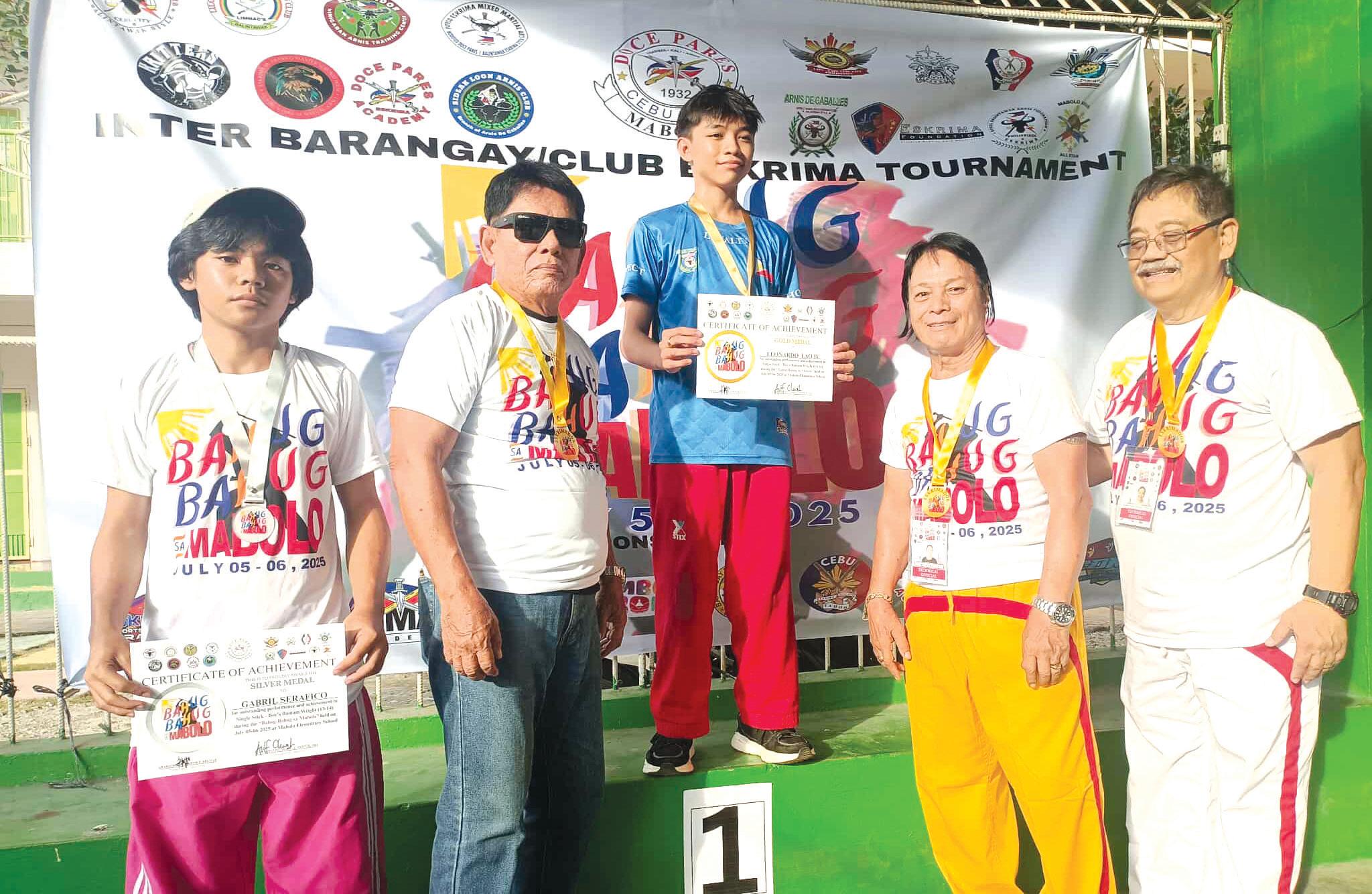 Arnis de Caballes-Ormoc rules “Bahug-Bahug sa Mabolo”