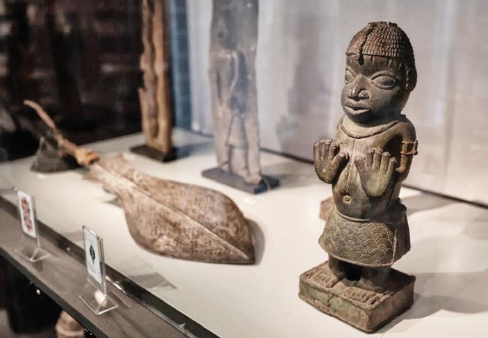 Dutch museum removes 'priceless' Benin Bronzes for return to Nigeria