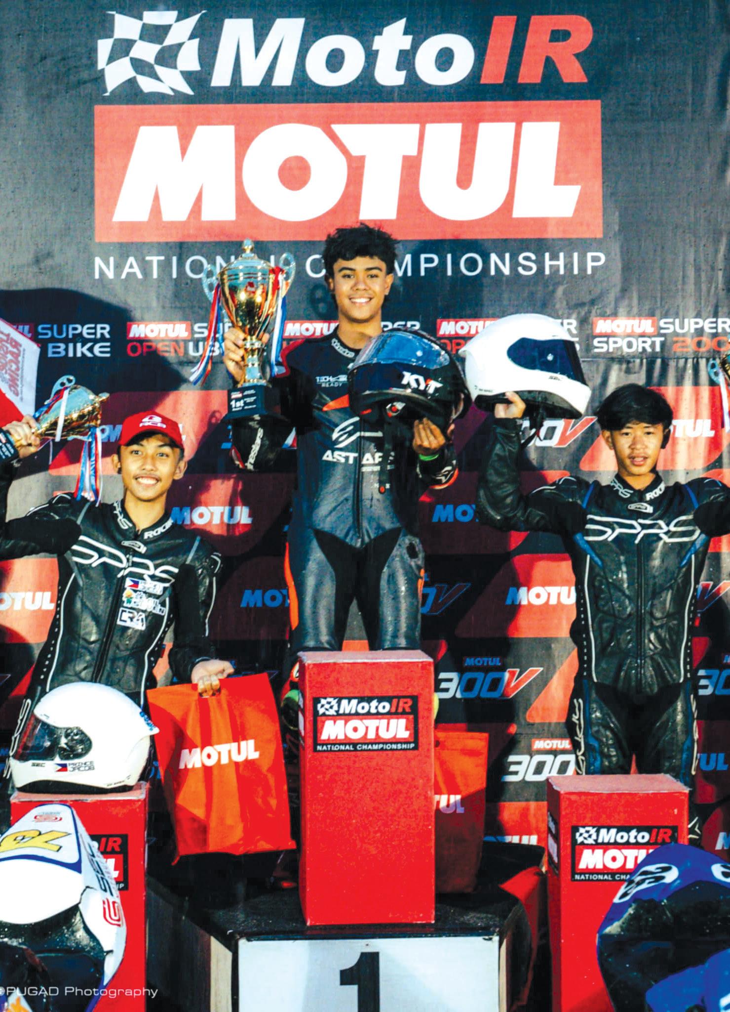 Cebu's pride Christwil Villanueva dominates Round 3 of MotoIR National Championship