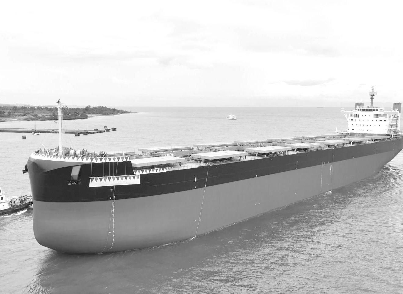Tsuneishi unveils world's first methanol-powered bulk carrier